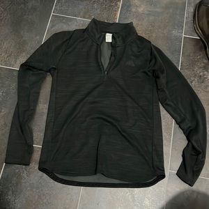 Adidas Half Zip Seater Dark Grey Size M Medium